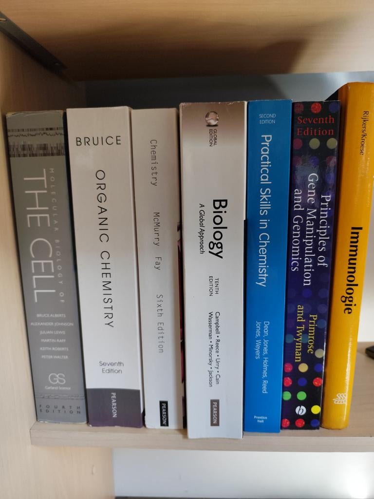 Boekenpakket opleiding applied science, science & life, Boeken, Ophalen of Verzenden, Beta, Gelezen, HBO