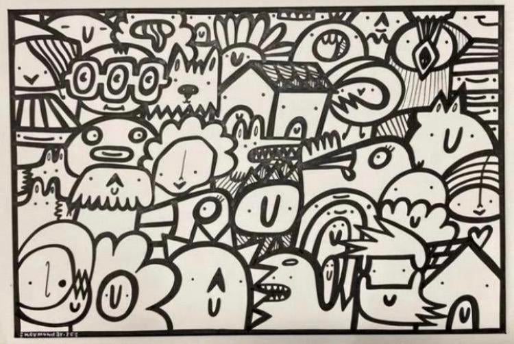 Kev Munday: uniek werk met certificaat, Ophalen of Verzenden