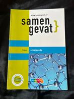 Samengevat Scheikunde - Havo, Boeken, Schoolboeken, Ophalen of Verzenden, Zo goed als nieuw, HAVO, Scheikunde