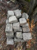 Granieten kinderkoppen, Tuin en Terras, Tegels en Klinkers, Ophalen, Gebruikt, Klinkers, 10 m² of meer