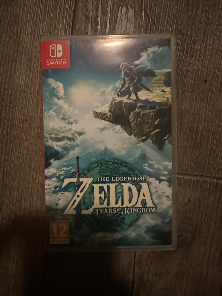 Zelda Tears of the Kingdom Nintendo Switch, Avontuur en Actie, 1 speler, Ophalen of Verzenden, Zo goed als nieuw