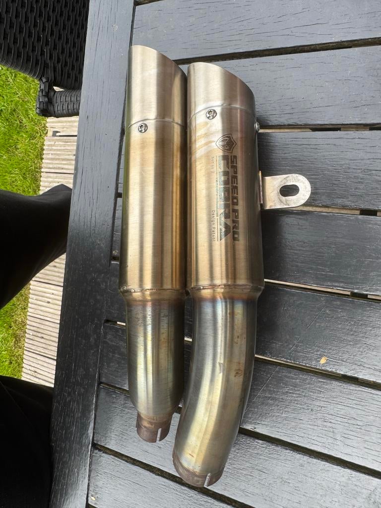 Speedpro Cobra uitlaat einddemper s1000 xr, Ophalen of Verzenden, Gebruikt, Overige automerken