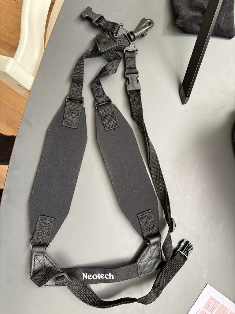 Neotech Saxofoon Harnas/Koord - Comfortabel en Verstelbaar, Ophalen of Verzenden, Gebruikt, Overige typen