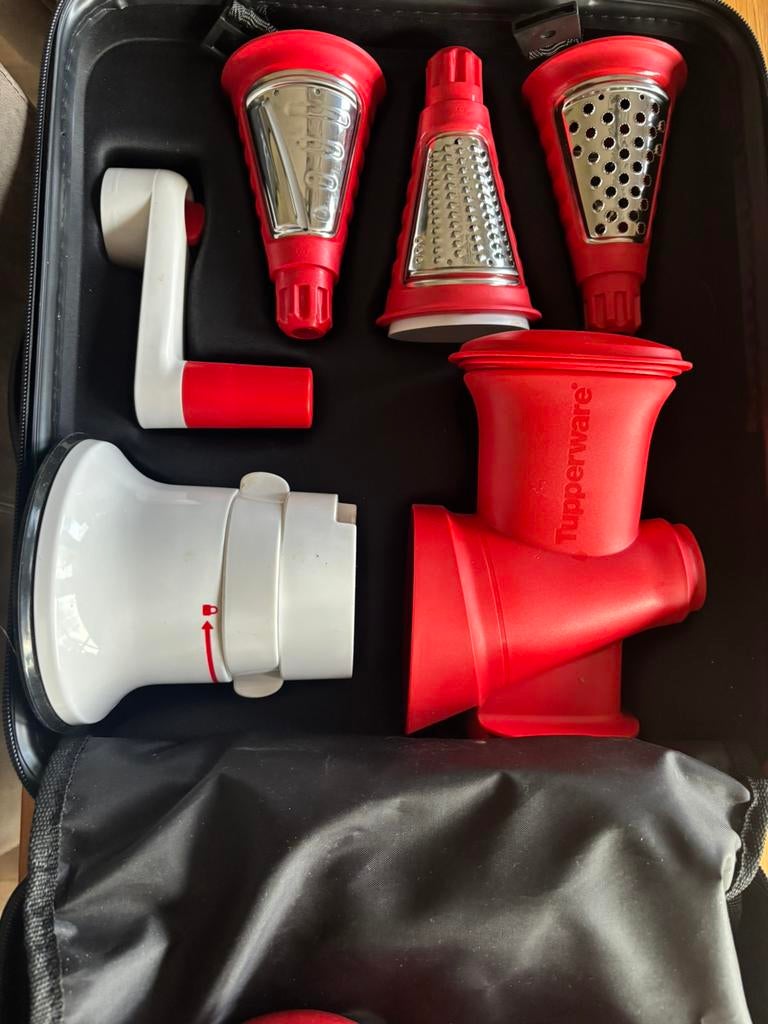 Adapta chef Tupperware in koffer - veel accesoires, Ophalen of Verzenden, Zo goed als nieuw, Overige typen