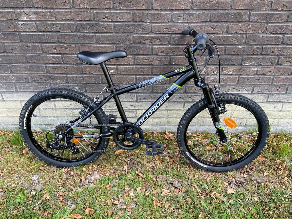Rockrider ST500 16 inch, zwart, Fietsen en Brommers, Fietsen | Mountainbikes en ATB, Ophalen of Verzenden, Zo goed als nieuw