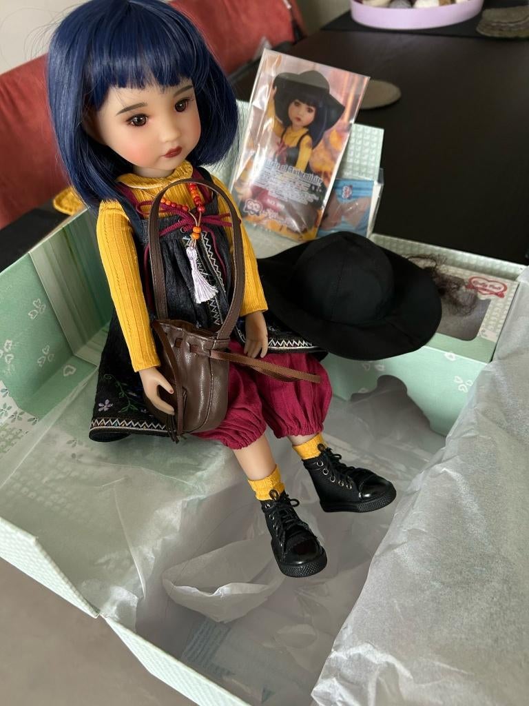 Ruby red LE BJD pop Harlow, Ophalen of Verzenden, Nieuw, Overige typen