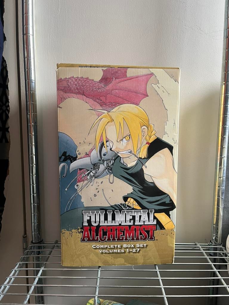 Full metal alchemist box set manga, Boeken, Strips | Comics, Complete serie of reeks, Ophalen of Verzenden, Zo goed als nieuw
