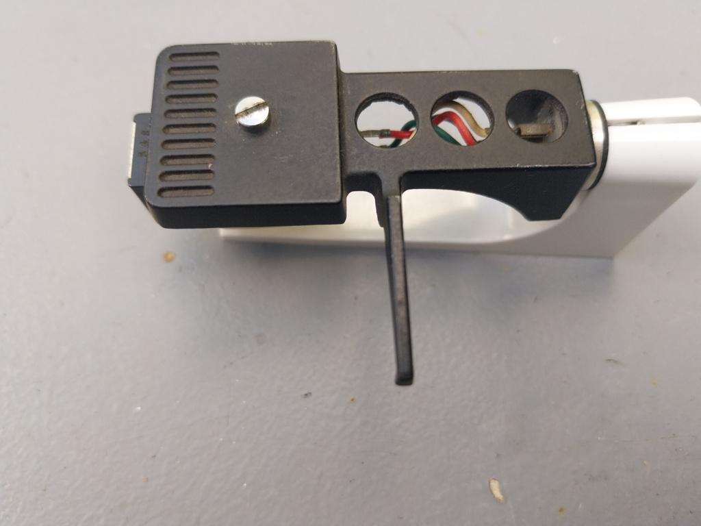 Technics headshell SH-98 + AT-10 element, Ophalen of Verzenden, Gebruikt, Platenspeler-onderdeel, Technics