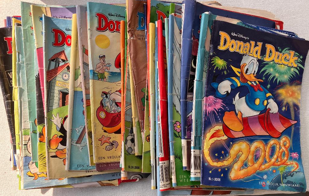 Donald Duck tijdschrift jaar 2008, Verzamelen, Tijdschriften, Kranten en Knipsels, Ophalen of Verzenden, 1980 tot heden, Tijdschrift