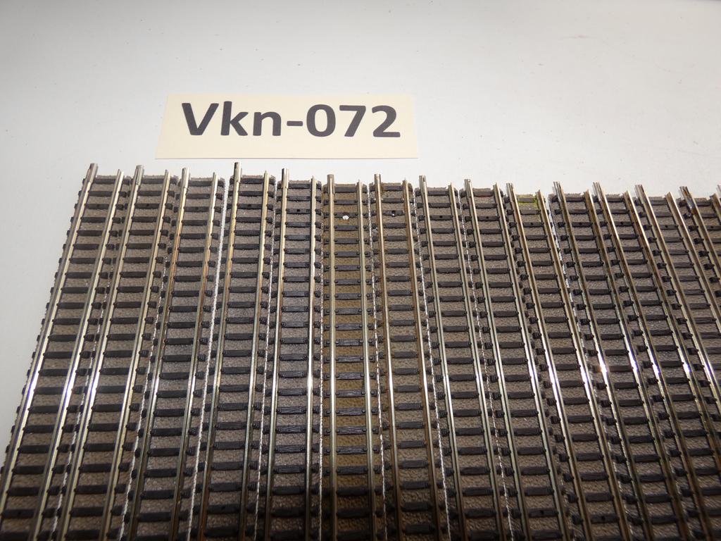 Vk-072 N Spoor Rechts Rails 9100 Fleischmann Piccolo DB, Hobby en Vrije tijd, Modeltreinen | N-Spoor, Gebruikt, Gelijkstroom, Fleischmann