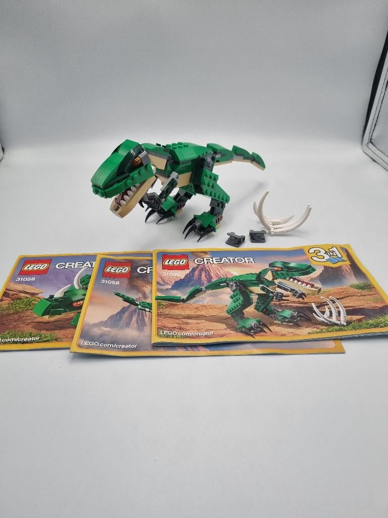 Lego Creator 31058 Mighty Dinosaurs, Ophalen, Lego, Compleet, Zo goed als nieuw