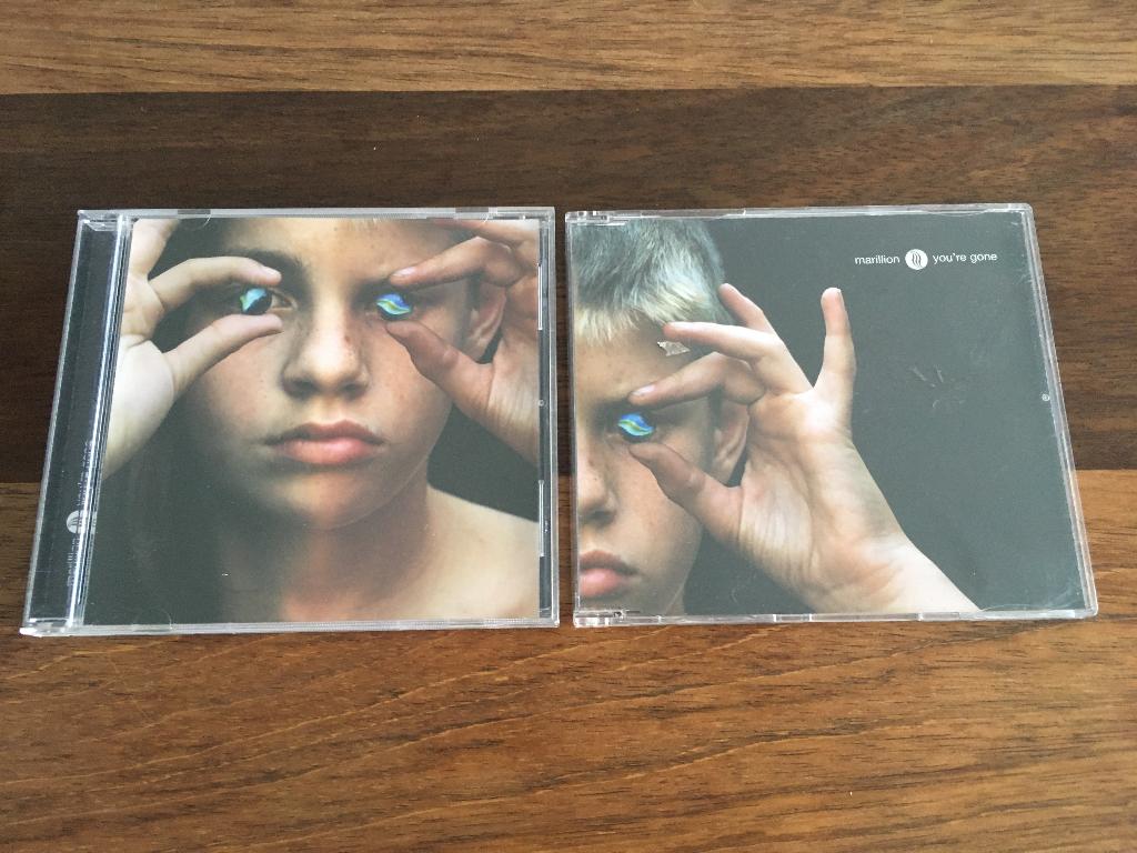 Cd Single + Dvd Single Set Marillion Youre Gone ZGAN, Gebruikt, Maxi-single, Ophalen of Verzenden, 2 t/m 5 singles