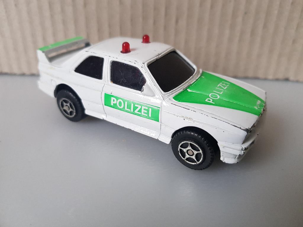 Tins Toys - BMW M3 Polizei [wit] 1/43, Hobby en Vrije tijd, Modelauto's | 1:43, Ophalen of Verzenden, Gebruikt, Auto, Corgi