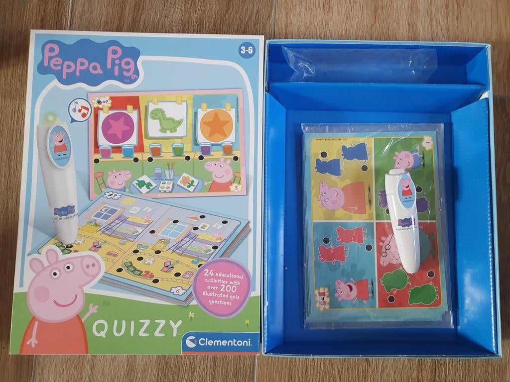 Quizzy Peppa Pig, compleet en werkend, Ophalen of Verzenden, Zo goed als nieuw, Met licht