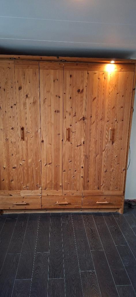 kledingkast gratis af te halen, Gebruikt, 200 cm of meer, 150 tot 200 cm, Grenenhout