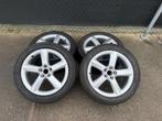 Audi A8 Velgenset + Bridgestone Banden ( lichte schade), Auto-onderdelen, Banden en Velgen, Gebruikt, Velg(en), Winterbanden, 235 mm