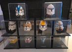 Star Wars Clone Trooper Helmets Collectie (10 stuks), Ophalen of Verzenden, Zo goed als nieuw