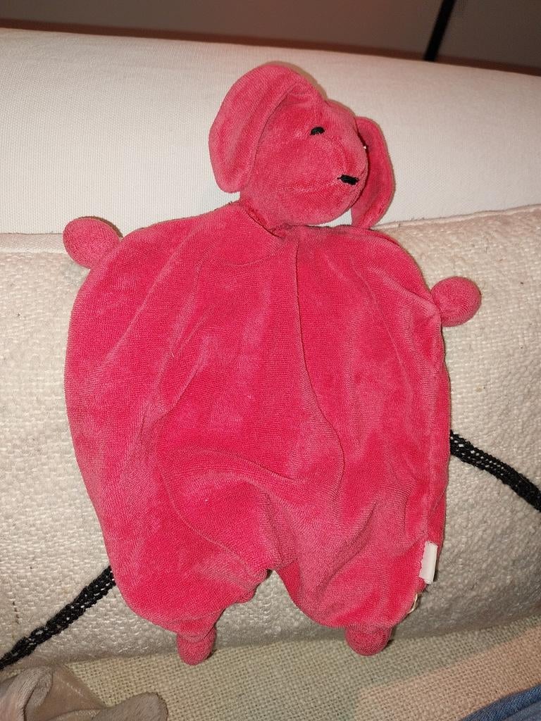 Tuuf's world hond rood badstof, Ophalen of Verzenden, Gebruikt, Hond