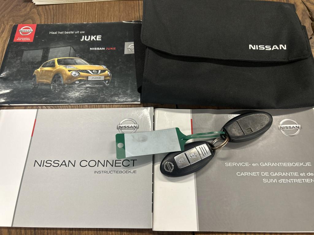 Nissan Juke 1.2 DIG-T S/S Tekna | Cruise control | Climate c, Voorwielaandrijving, 639 kg, Met garantie (alle), Zwart