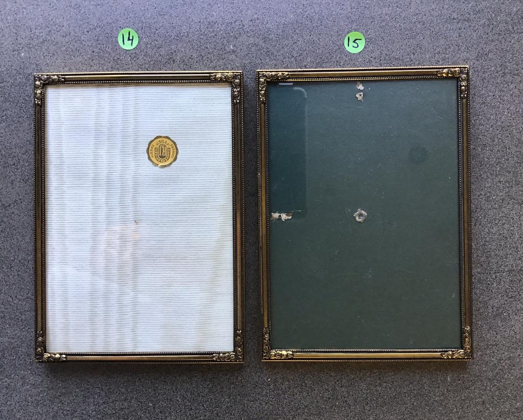 Vintage fotolijstjes, Antiek en Kunst, Curiosa en Brocante, Ophalen of Verzenden