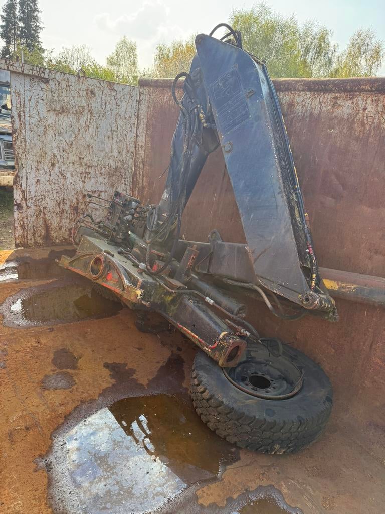 Hiab 650 Laadkraan Autolaadkraan, Auto diversen, Ophalen