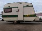Zeldzaam netjes !!Chateau caravan lichtgewicht , incl tent, Dwarsbed, Particulier, Tot en met 4, Standaardzit