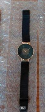 Dresselberg horloge tory, unisex zwart (NIEUW)., Overige merken, Staal, Staal, Polshorloge