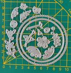 Snijmal frame rond/ bloemetjes/ takjes, Ophalen of Verzenden, Nieuw, Overige thema's, Pons of Mal