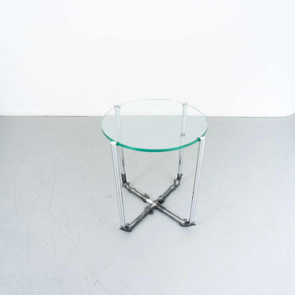 4x Gispen bijzettafel Gispen Today 413 H 60 cm, Nieuw, Ophalen of Verzenden, Glas, Niet ingevuld