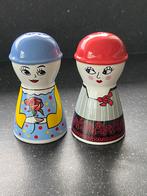 Leuk retro peper en zout setje poppetjes man en vrouw, Ophalen of Verzenden
