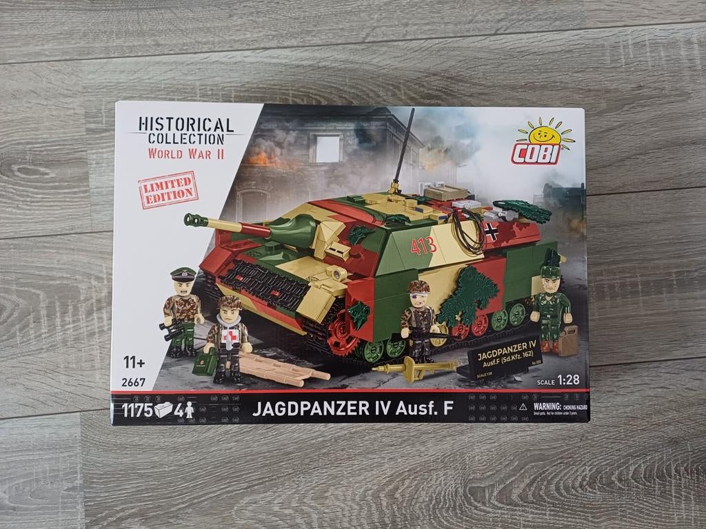 cobi jagdpanzer IV ausf.F limited edition, Ophalen of Verzenden, Nieuw