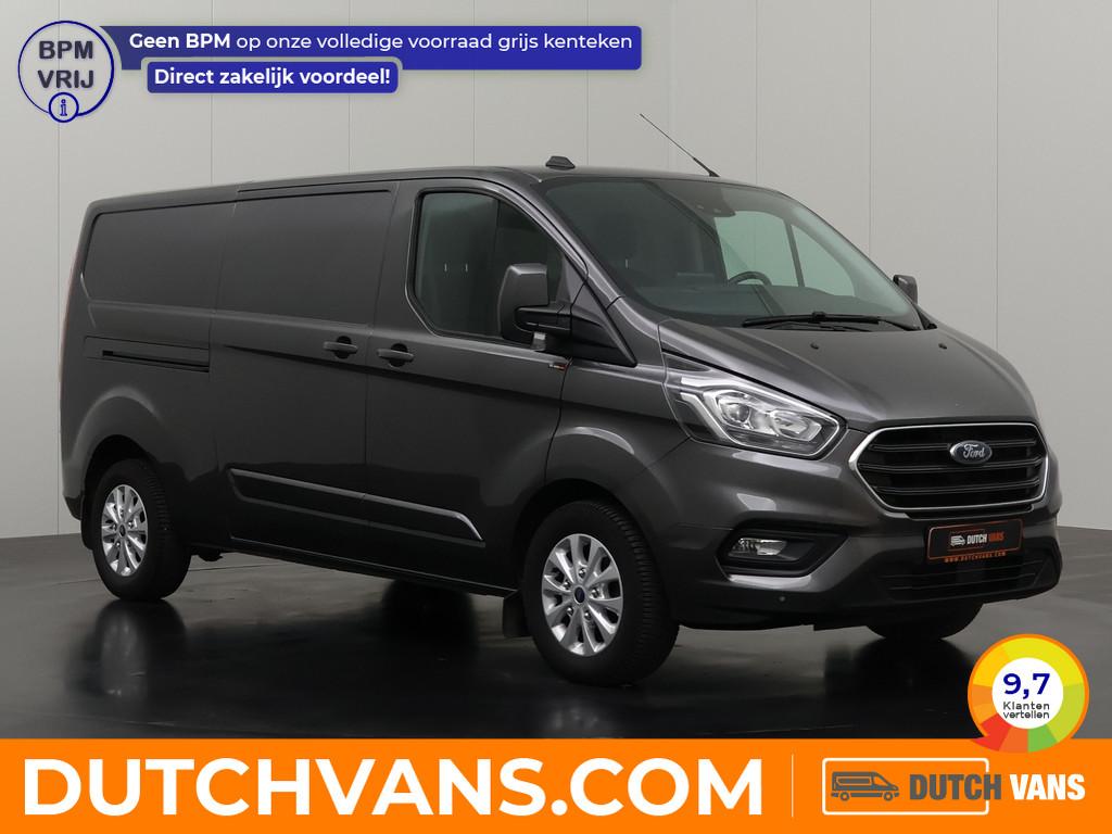Ford Transit Custom 2.0TDCi 130Pk Automaat Lang Limited | Mu, Automaat, Stof, Gebruikt, Zwart
