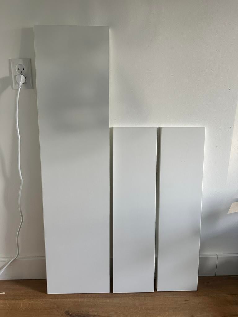 Wandplanken wit Ikea Bergshult, Huis en Inrichting, Woonaccessoires | Wandplanken en Boekenplanken, Ophalen, Zo goed als nieuw