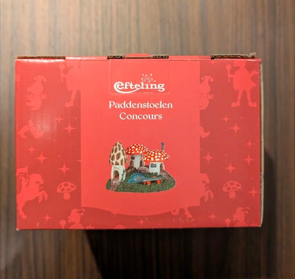 Efteling LuVille Paddenstoelen Concours miniatuur beeldje, Verzamelen, Verzenden, Nieuw, Beeldje of Poppetje