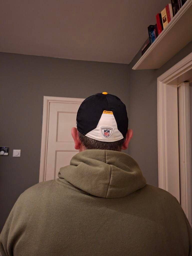 Reebok Pittsburgh Steelers Baseballcap, Zwart, Overige maten, Ophalen of Verzenden, Reebok