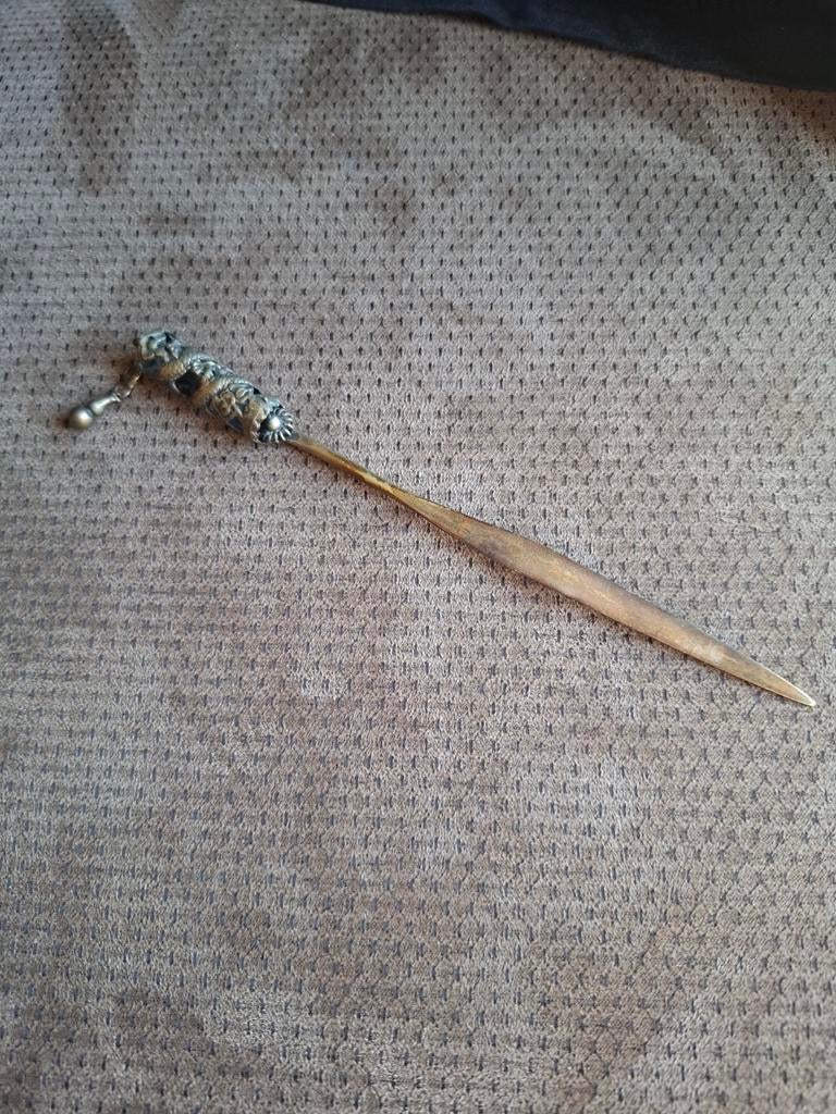 Antiek Japans theemesje, Antiek en Kunst, Curiosa en Brocante, Ophalen of Verzenden