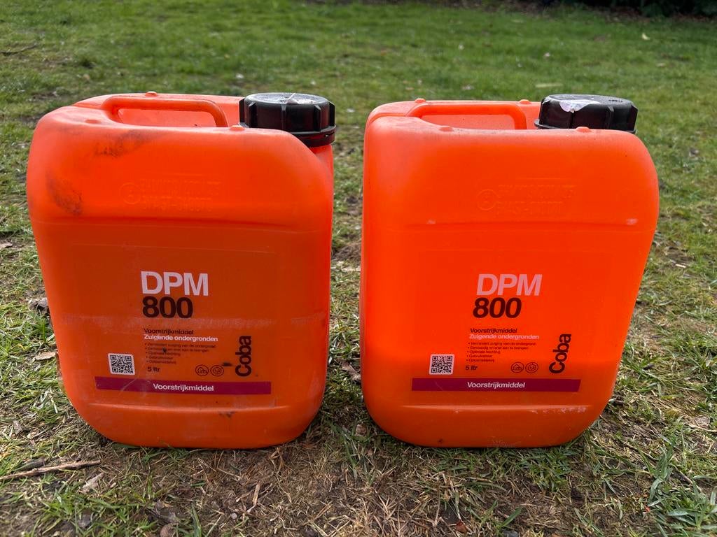 Coba DPM 800 Voorstrijkmiddel voor zuigende ondergronden, 5 tot 10 liter, Ophalen, Gebruikt, Oranje