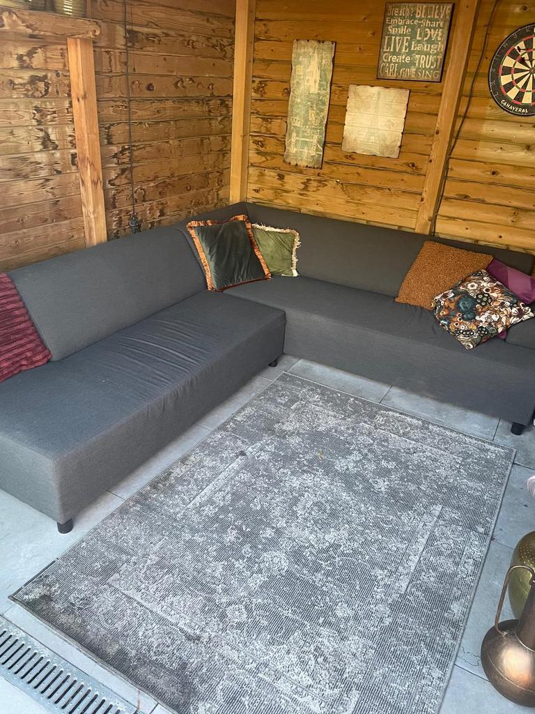 Mooie tuinbank, Tuin en Terras, Tuinsets en Loungesets, Ophalen, Zo goed als nieuw, Bank