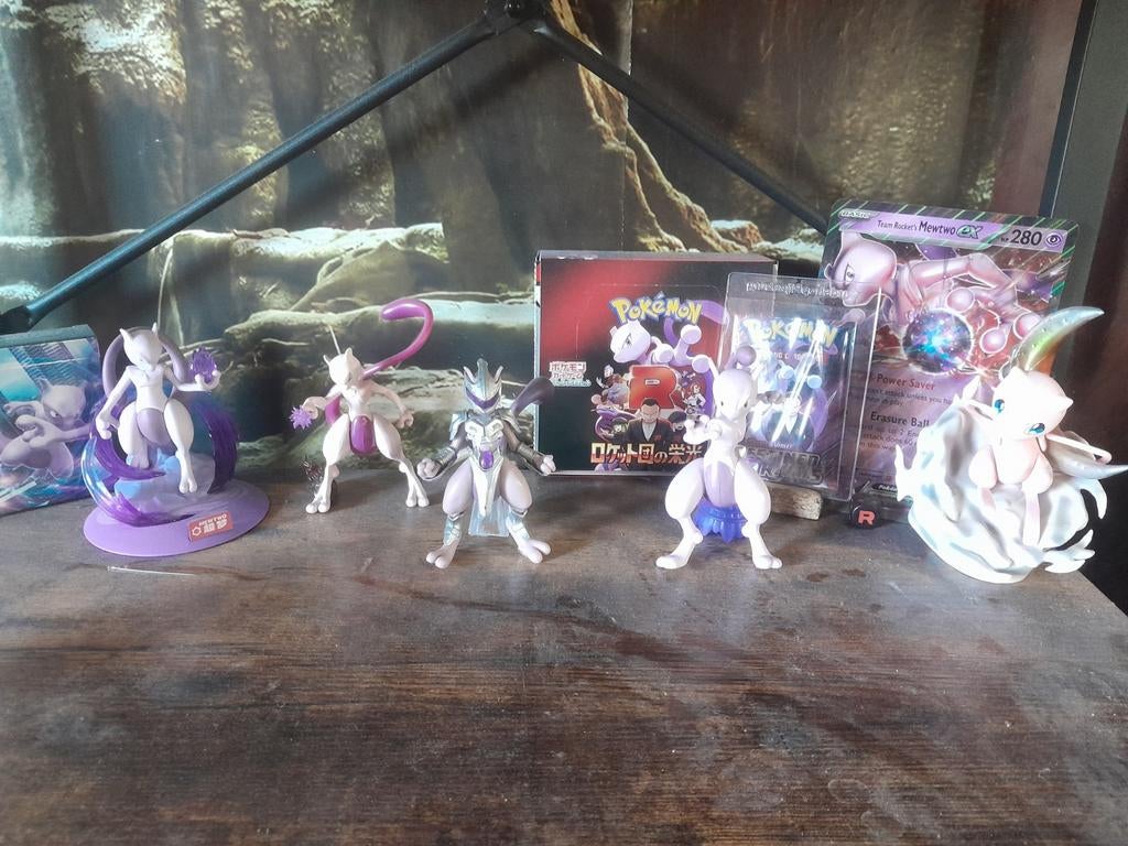 Pokemon beeldjes mewtwo, Hobby en Vrije tijd, Feestartikelen, Ophalen of Verzenden