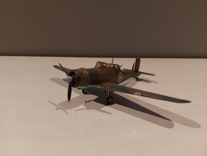 Plastic model van een Blackburn Skua schaal 1/72 (M63), Verzamelen, Luchtvaart en Vliegtuigspotten, Gebruikt, Schaalmodel, Ophalen