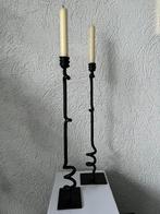 BRUTALIST KRUL/ SPIRAAL KANDELAARS, Ophalen of Verzenden