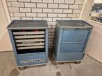 2x Gedore adjutant Gereedschapswagen met inhoud, Ophalen, Gebruikt, ., Gevuld