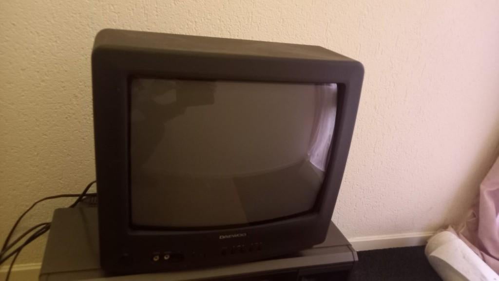 Daewoo beeldbuis tv vintage, Ophalen, Gebruikt, Minder dan 40 cm, Daewoo