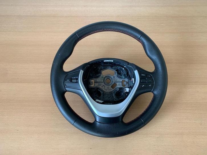 Stuur stuurwiel rode stiksels BMW 1 serie en 3 serie F20 F30, Auto-onderdelen, Besturing, BMW, Gebruikt, Ophalen of Verzenden