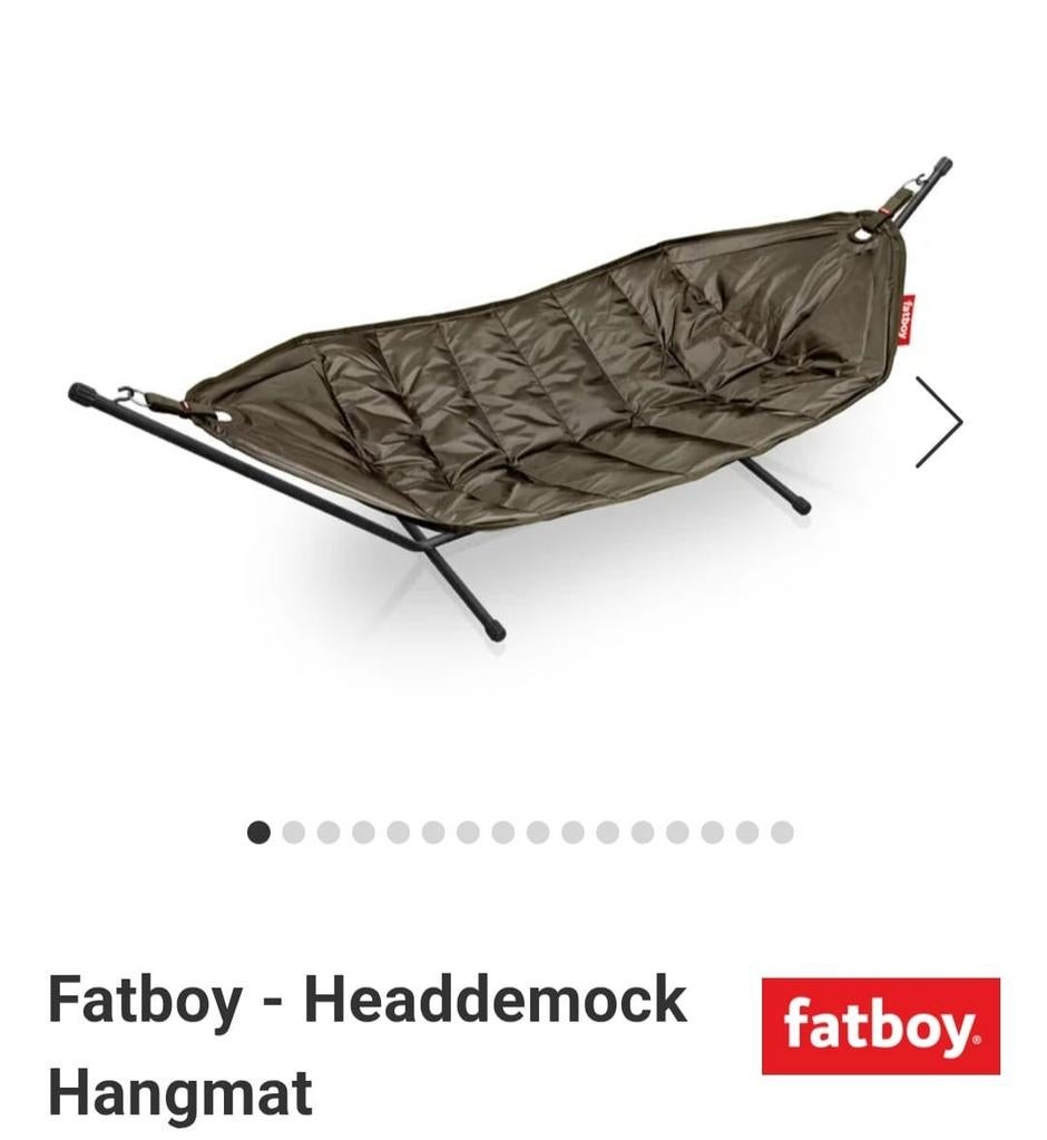 Fatboy Heademock, Ophalen, Zo goed als nieuw, Meerpersoons, Met standaard