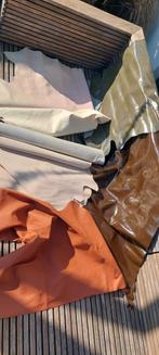 8,5 kg leer en huiden in diverse formaten, Ophalen of Verzenden, Leer of Kunstleer, 30 tot 200 cm, 30 tot 120 cm