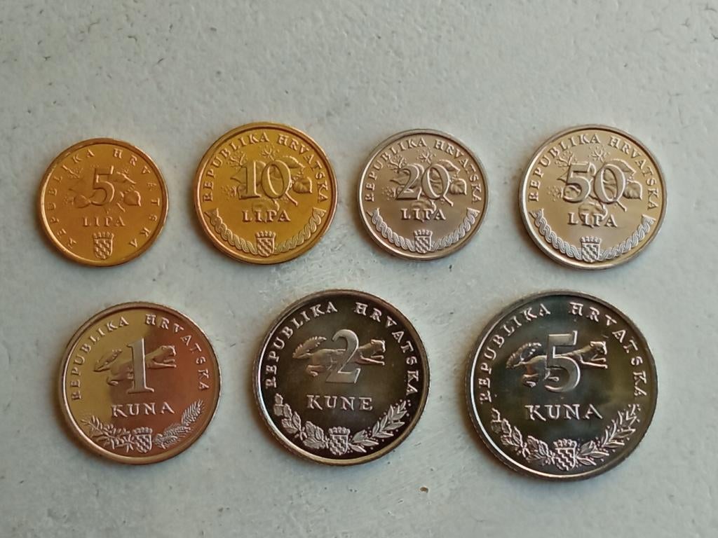 Kroatië set munten., Ophalen of Verzenden, Overige landen, Setje