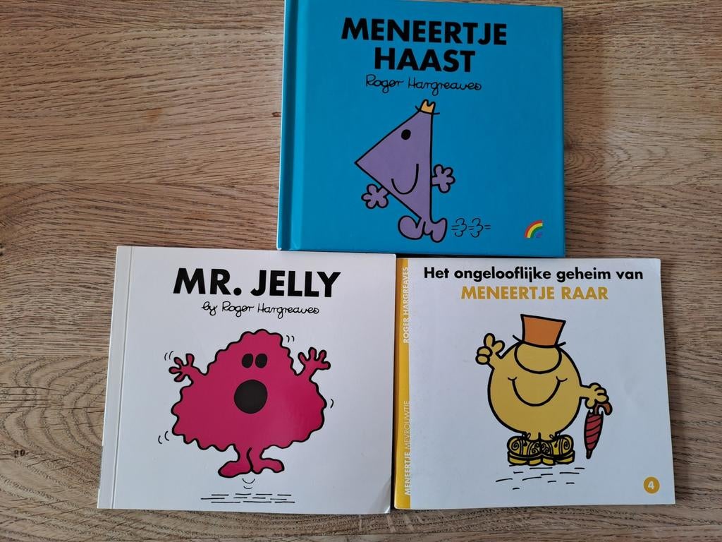 ROGER HARGREAVES MENEERTJE 3 X, Ophalen of Verzenden, Gelezen, Roger Hargreaves, Fictie algemeen