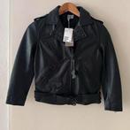 Zwarte leren biker jacket - H&M - Maat 36 nieuw!, Ophalen of Verzenden, Nieuw, Maat 36 (S), Zwart