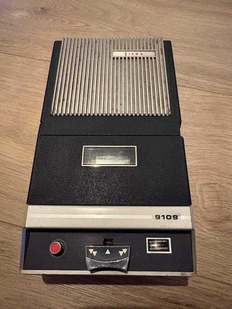 Vintage Siera 9109 casetterecorder, Ophalen of Verzenden, Overige merken